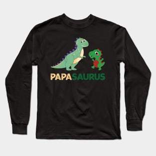 Papasaurus Long Sleeve T-Shirt